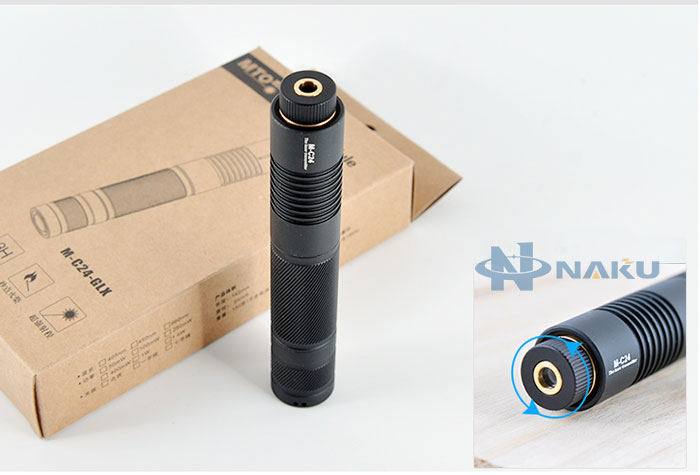 Mobile Operation Without External Power Supply 450nm 1W 1.6W Foucs Adjustable Blue Laser Module Dot